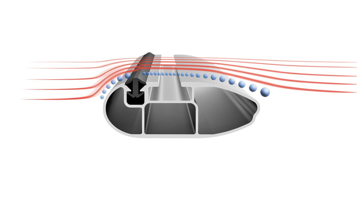 Střešní nosič Atera Signo RT 048237 s podélníky (137 cm) hliníkový