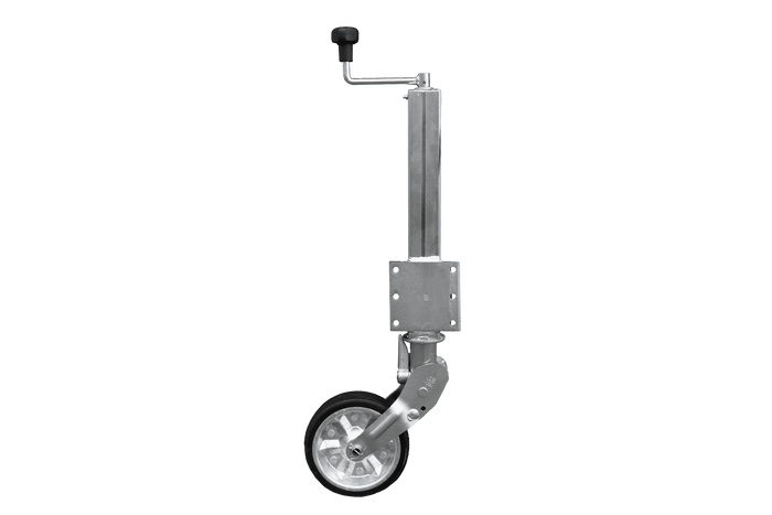 Automatické opěrné kolo UNITRAILER s rukojetí 400 kg 60 mm 470-785 mm