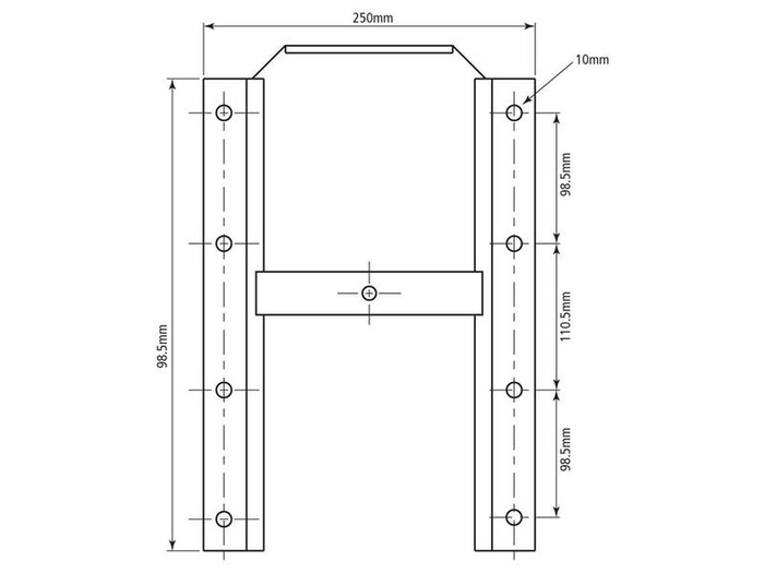 Skluz na obilí Shoz SPAREX pro zemědělské přívěsy 250x355mm