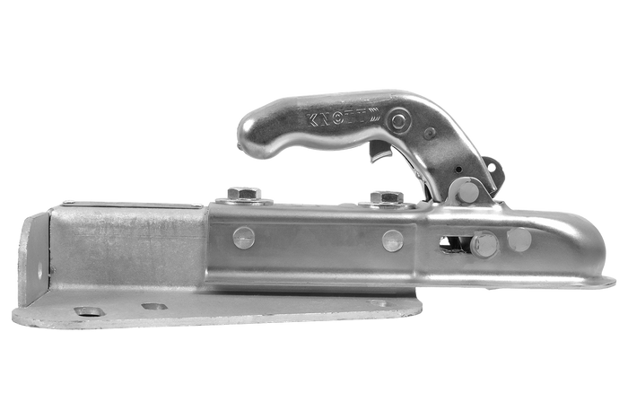 Kulové tažné zařízení KNOTT K7.5-H+KZE7.5 pro přívěs o hmotnosti 750 kg s ojí typu V