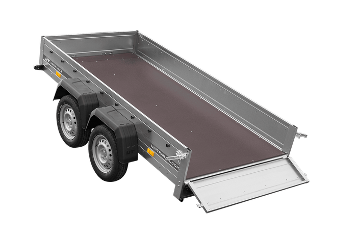 Dvounápravový přívěs 264x125 UNITRAILER GARDEN 264/2 KIPP