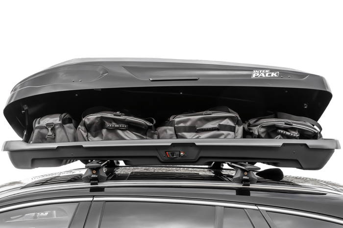 Střešní box Inter Pack Monsun PRO L, černá metalíza