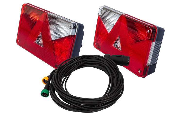 Zadní světla ASPÖCK + svazek MANTES 7m 7-PIN