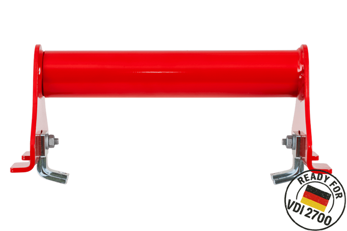 Zámek kol PRAMAR Radstopper VDI 2700 červený pro odtahovku - nastavitelný, univerzální