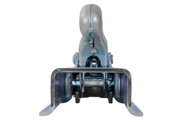 Kulové tažné zařízení KNOTT KQ14-C pro přívěs o hmotnosti 1400 kg se čtvercovou ojí o průměru 70 mm