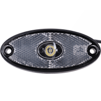 ASPÖCK FLATPOINT II LED obrysová lampa, bílá, univerzální