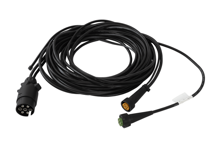 ASPÖCK elektroinstalační svazek přívěsu 5 m 7 PIN bajonety 2x 5 PIN