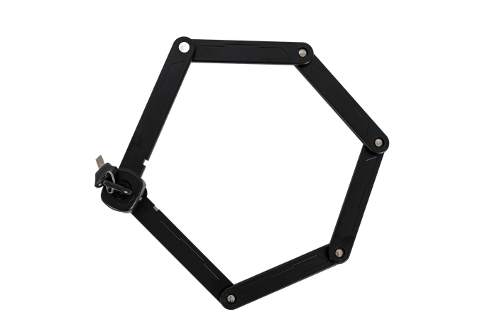 Skládací zámek na kolo 85 cm s rukojetí PROFEX 81640