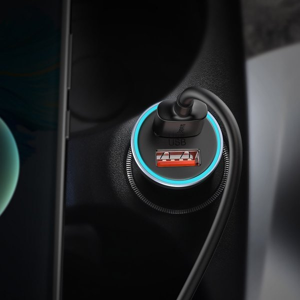 Sada nabíječky do auta BASEUS Golden Pro 2xUSB 40W + USB kabel