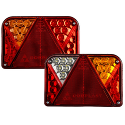 Zadní světla DOBPLAST DPT35 LED 6 funkcí levá+pravá