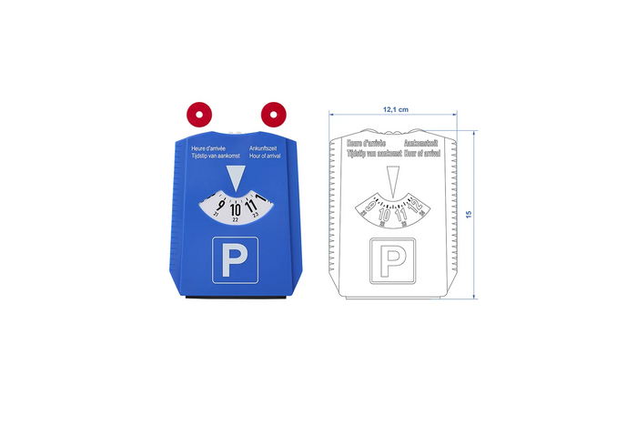 Parkovací kotouč ProPlus 630518 ve 4 jazycích se škrabkou