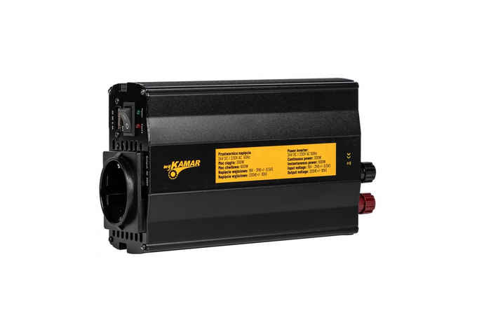Měnič napětí 24V/230V (300/600W) KAMAR E1923