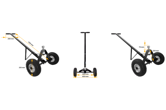 Manipulační vozík pro přívěs UNITRAILER 270 kg