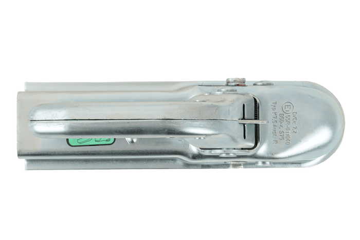 Kulové tažné zařízení KNOTT K7.5-G pro přívěs o hmotnosti 750 kg s čtvercovou ojí o rozměru 45 mm