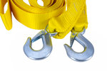 Tažné lano s háky Tažný popruh UNITRAILER 5m/50mm/4t žlutý