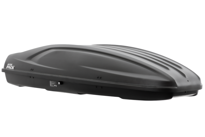 Střešní box Inter Pack Stella 480 černý kevlar (flexi fit G2)