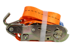 UNITRAILER 2m/25mm/1t oranžový přepravní pás s napínákem