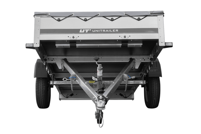 Lehký přívěs 264x125 UNITRAILER GARDEN 264 KIPP s H-0 rámem a šedým krytem