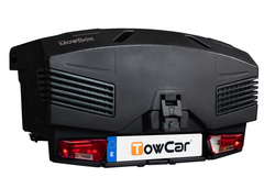 Towbox EVO urban black - nosič zavazadel montovaný na tažné zařízení