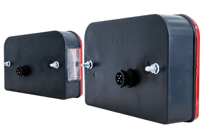 Zadní světla DOBPLAST DPT35 + kabelový svazek MANTES 4m 13PIN