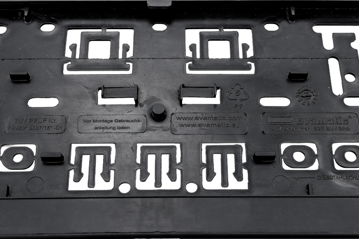 Rám SPZ - elektrokolo Atera Genio/Strada 991870064200/092903