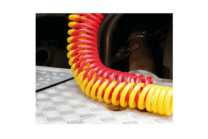 Kryt spirálového kabelu LAMPA Truck-Tights 97173 flexibilní návlek černý 220 cm průměr 11 cm