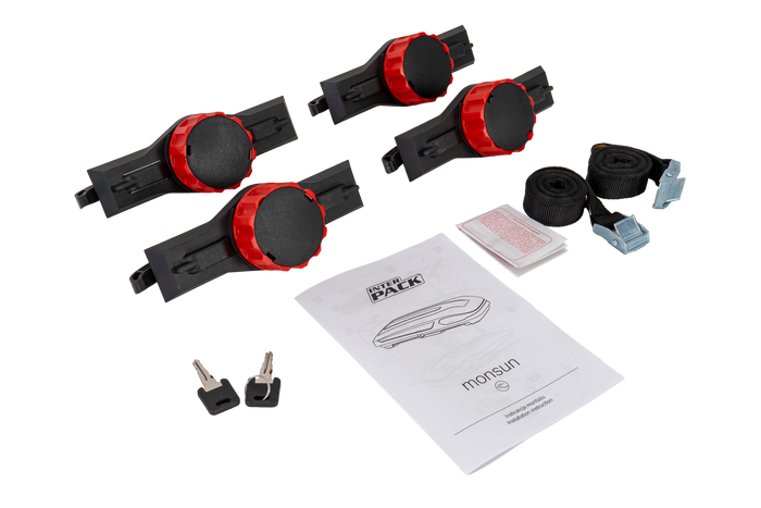 Střešní box Inter Pack Monsun M antracit matný