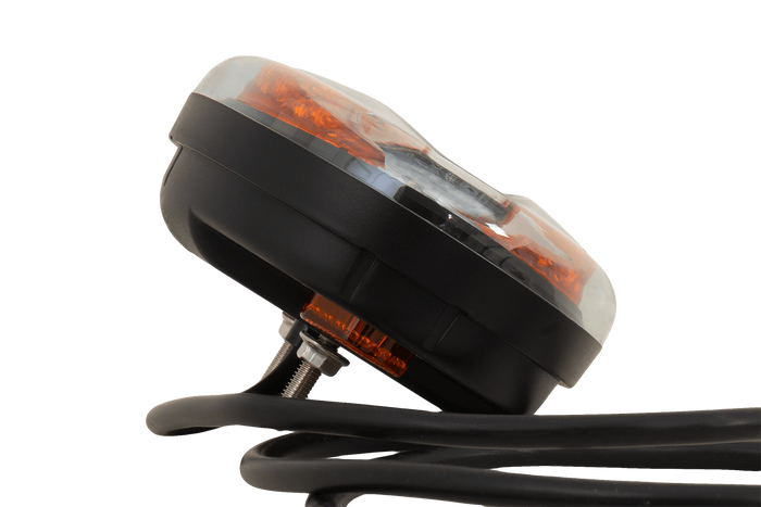 Univerzální přední svítilna FRISTOM FT-356 LED IND s boční montážní konzolou