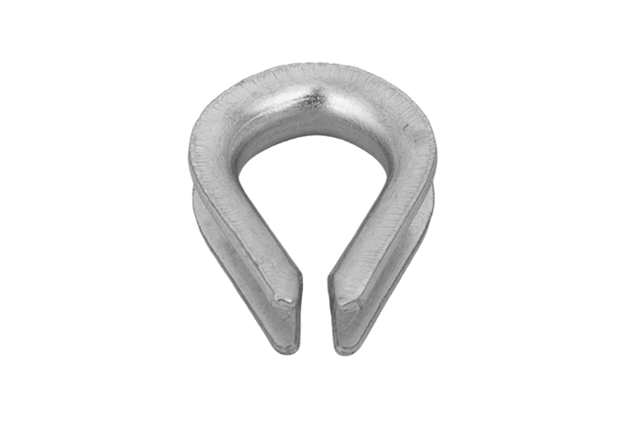 Lanový náprstek DROMET KU.4, ocelový kousek, 4 mm