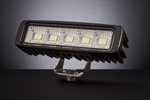 LED pracovní reflektorová svítilna TT TECHNOLOGY BLACK TT.13445 45xLED 3120lm obdélníková