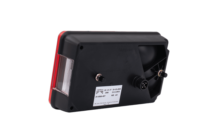 Sada světel: zadní světla ASPÖCK MULTIPOINT V + obrysová světla ASPÖCK FLEXIPOINT I + svazek MANTES 7m 7PIN