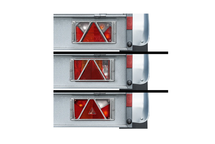 Ochranná mřížka zadního světla přívěsu ProPlus, kryt zadního světla 238x132x58mm