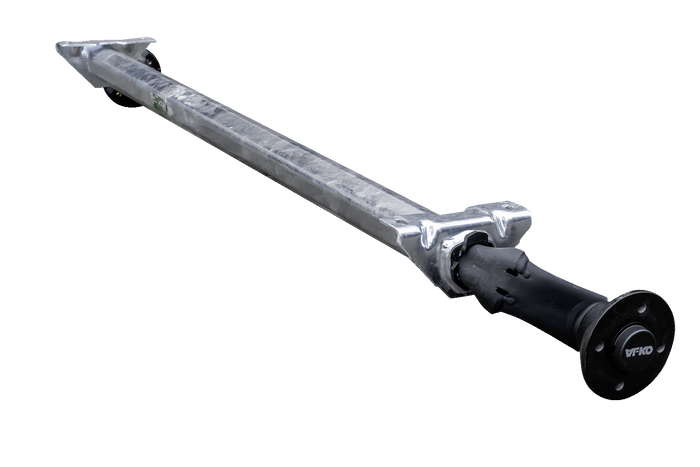 Nebrzděná náprava AL-KO OPTIMA pro přívěs 750 kg 1260 mm 1660 mm 4x100