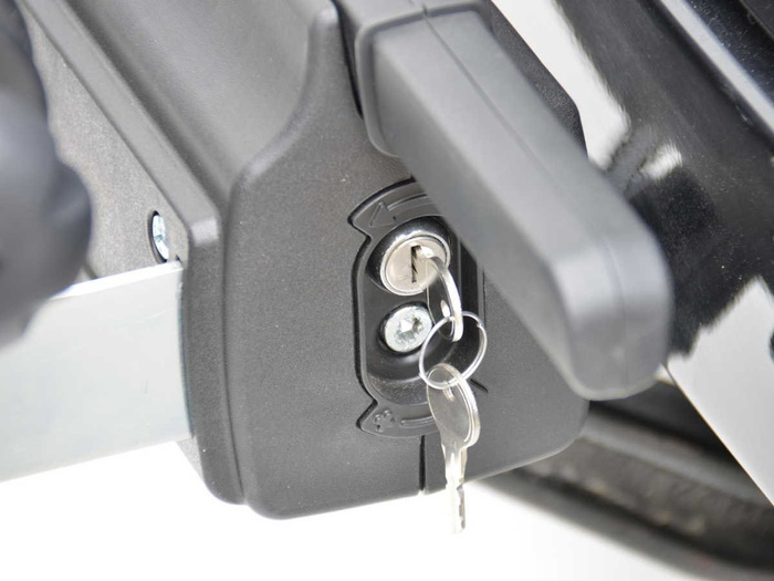 Peruzzo Parma 3 - nosič kol na tažné zařízení pro 3 kola (černý)