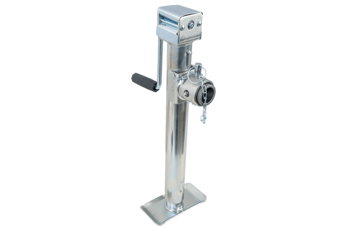 Kompletní sada klikového zvedáku TJ5002 + adaptér TJ5002A UNITRAILER pro přívěs 1300 kg