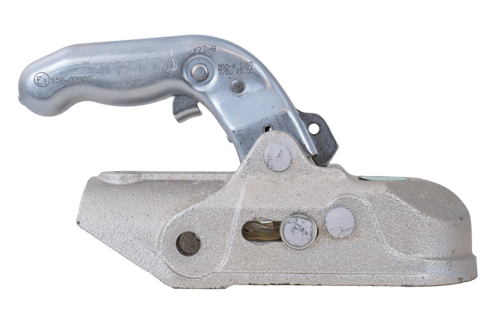 Kulové tažné zařízení KNOTT K27-B pro přívěs 2700 kg s ojí o průměru 45 mm, litinové 
