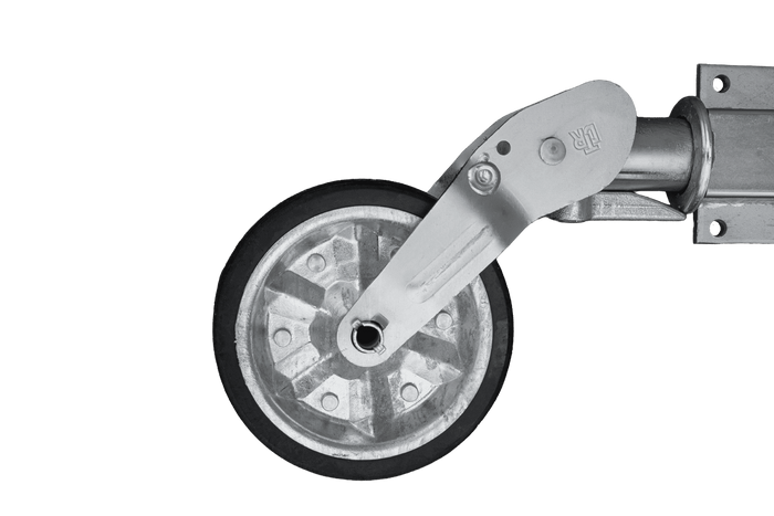Automatické opěrné kolo UNITRAILER s rukojetí 400 kg 60 mm 470-785 mm