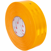 3M žlutá samolepicí reflexní konturovací páska - 1 metr