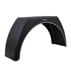 Blatník pro přívěs 15-17,5" DOMAR DK3112, plochý podběh kola 950/280 mm s bílým lemováním