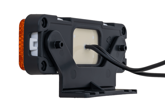 Obrysové světlo WAŚ W254 2033 LED, oranžové, univerzální, s držákem