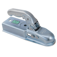 Kulové tažné zařízení KNOTT K7.5-M pro přívěs o hmotnosti 750 kg s čtvercovou ojí o průměru 70 mm