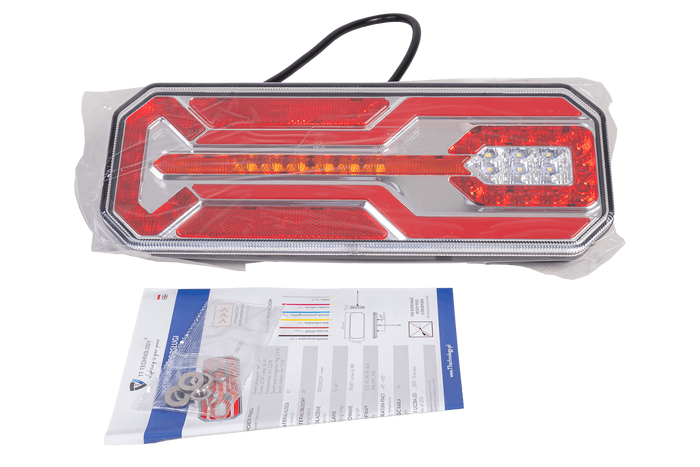 TT Technology TT.12514 LED zadní světlo, 5 funkcí, univerzální