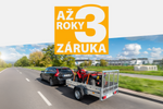 Dodatečná záruka + na lehký přívěs