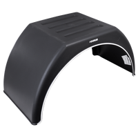 VÝSTUP Dvojitý blatník pro přívěs 14-16" DOMAR DK3115 plochý podběh 915/450 mm