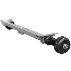 Brzděná náprava KNOTT VGB13M pro přívěs/nosič automobilů 1350 kg 1510 mm 1880 mm 5x112