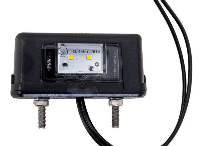 LED osvětlení registrační značky WAŚ W52 s kabelem 0,2 m