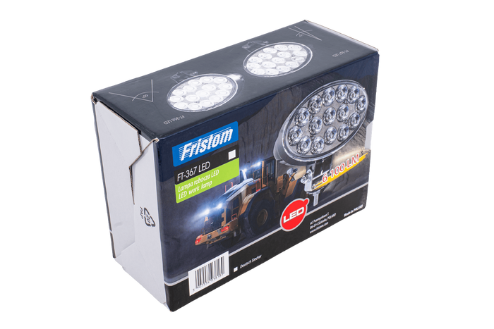 LED pracovní reflektor FRISTOM FT-366 15xLED 6200lm