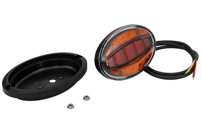 FRISTOM FT-355 LED univerzální zadní světlo s krytem pro zapuštěnou montáž