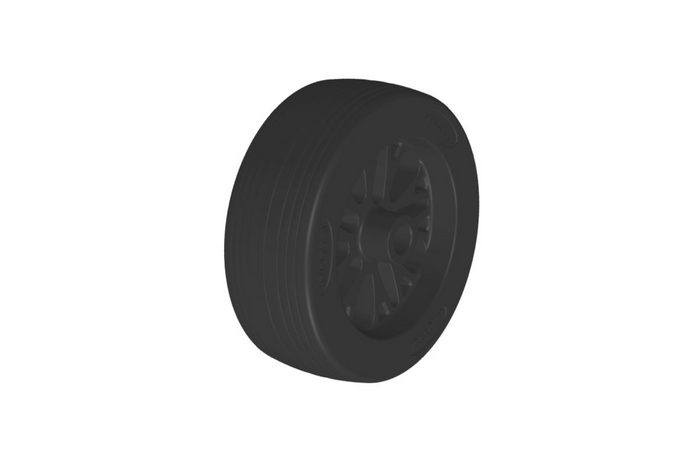 Náhradní kolo pro opěrné kolo KNOTT 6D7691.002, plastové, 210x75mm