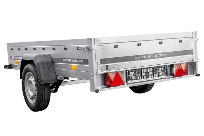 Přívěs za auto na pružinách 230x125 UNITRAILER GARDEN 230/R KIPP